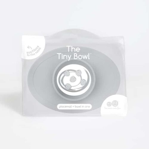 Picúr Baba Tányér sötétszürke- EZPZ Tiny Bowl (4-12 hónap)