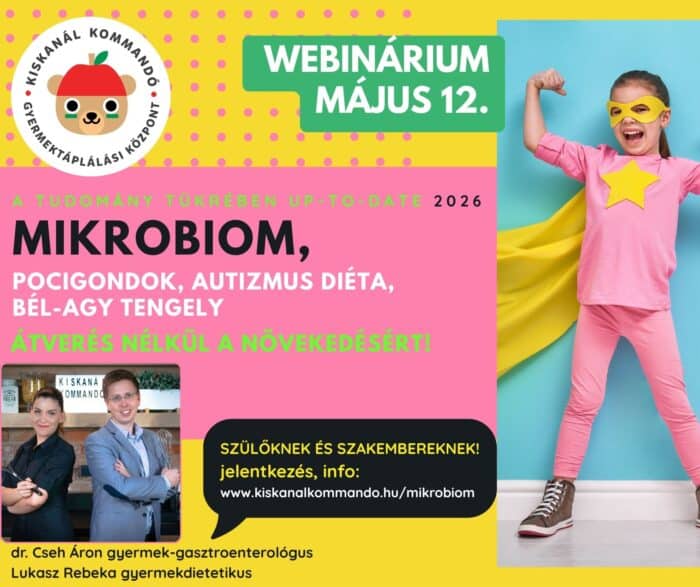 GYERMEKKORI MIKROBIOM BEL AGY TENGELY AUTIZMUS ADHD SZEKREKEDES HASFAJAS DIETAK Facebook bejegyzes